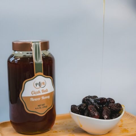 Natural honey with fruit puree sticks – kids healthy honey snack