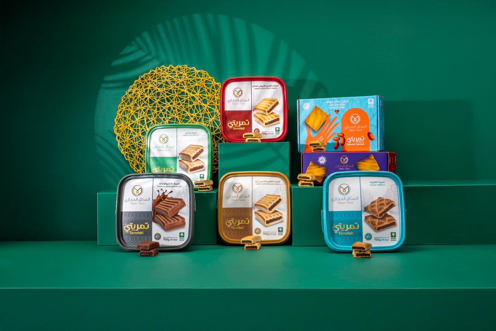 Hijazi Taste; Mamoul; Tamriya; Date filled; Sesame Balls